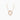 Clover Heart Diamond Necklace - <p style=line-height: 1.3;>Discover our enchanting Four Leaf Clover Heart Necklace, featuring a captivating design of four interlinked hearts that form the iconic shape of a four-leaf clover. <br><br>Total diamond weight: 0.145 ct.</p > - Lab Grown Diamond Necklace - side view