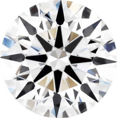 Diamond color grade example