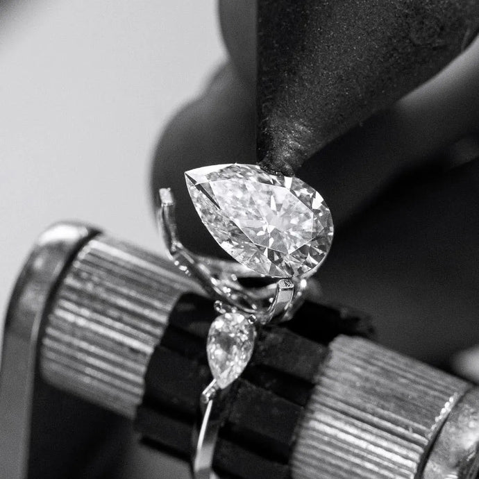 making process of lab diamond ring