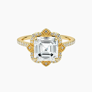 Ravenna Halo Asscher