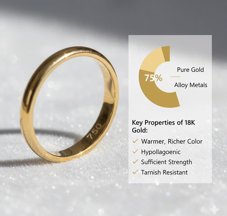 18K Gold Purity