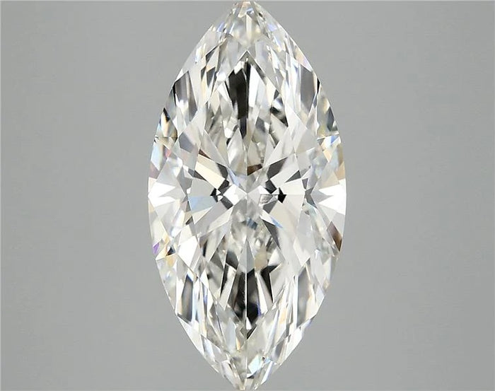 3.98 Carat · MARQUISE · H · VVS2 · IGI · Excellent Cut