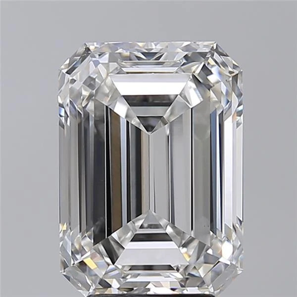 5.02 Carat · EMERALD · F · VVS2 · IGI · Very Good Cut