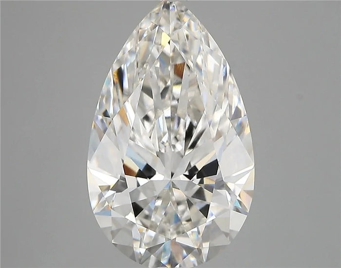4.70 Carat · PEAR · F · VVS2 · IGI · Excellent Cut