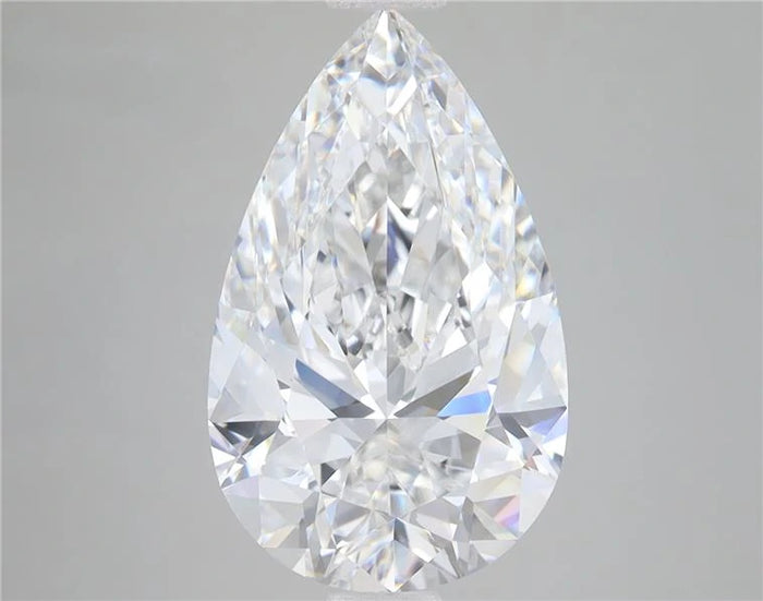6.04 Carat · PEAR · E · VVS2 · IGI · Excellent Cut