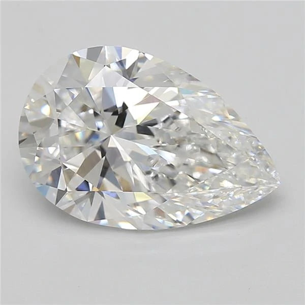 5.08 Carat · PEAR · D · VVS2 · IGI · Excellent Cut