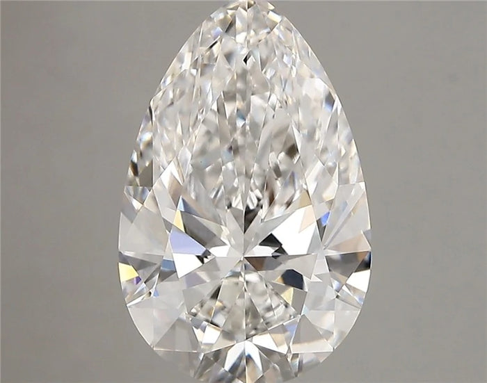 3.83 Carat · PEAR · E · VVS2 · IGI · Excellent Cut