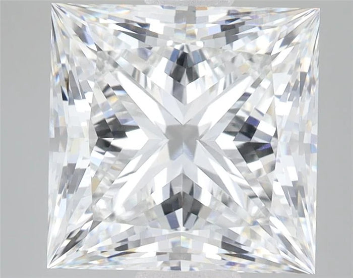 5.02 Carat · PRINCESS · F · VVS2 · IGI · Excellent Cut