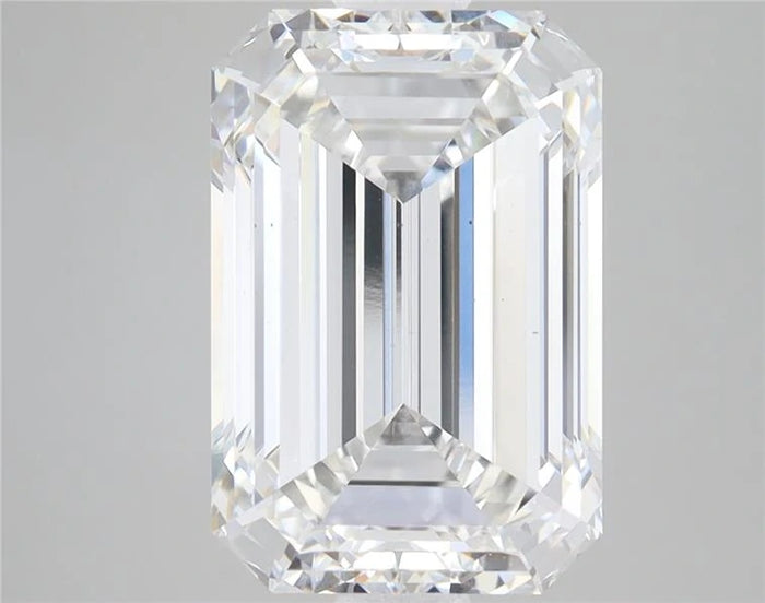 6.02 Carat · EMERALD · F · VS1 · IGI · Excellent Cut