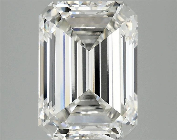4.52 Carat · EMERALD · F · VVS2 · IGI · Excellent Cut