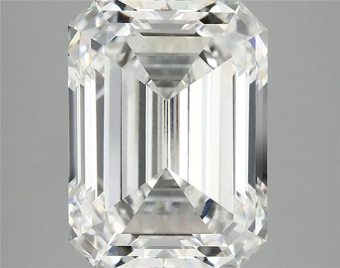 5.04 Carat · EMERALD · F · VVS1 · IGI · Excellent Cut