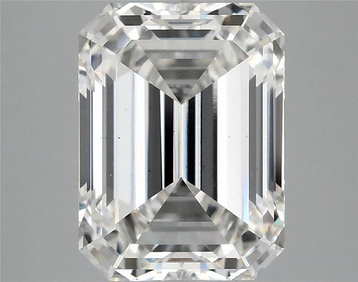 5.06 Carat · EMERALD · F · VS2 · IGI · Excellent Cut