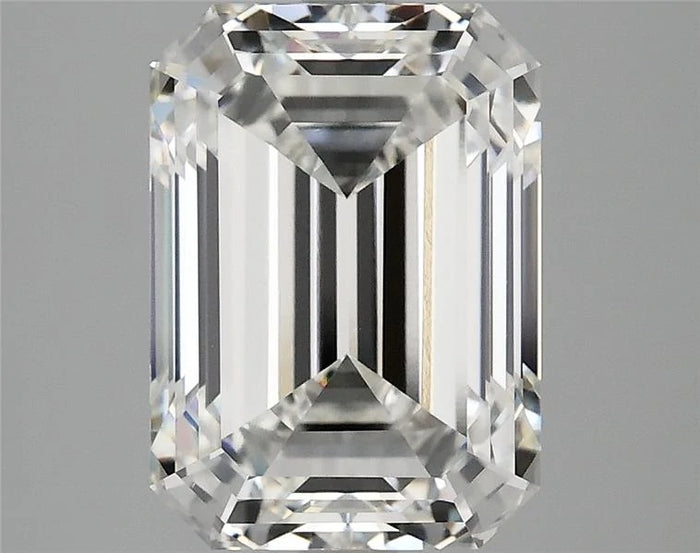 4.58 Carat · EMERALD · F · VVS2 · IGI · Excellent Cut