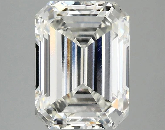 3.73 Carat · EMERALD · F · VVS2 · IGI · Excellent Cut