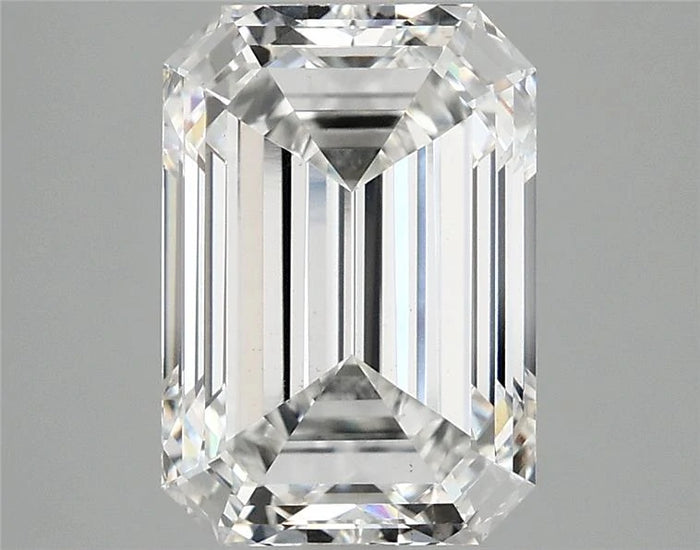 3.95 Carat · EMERALD · F · VS1 · IGI · Excellent Cut