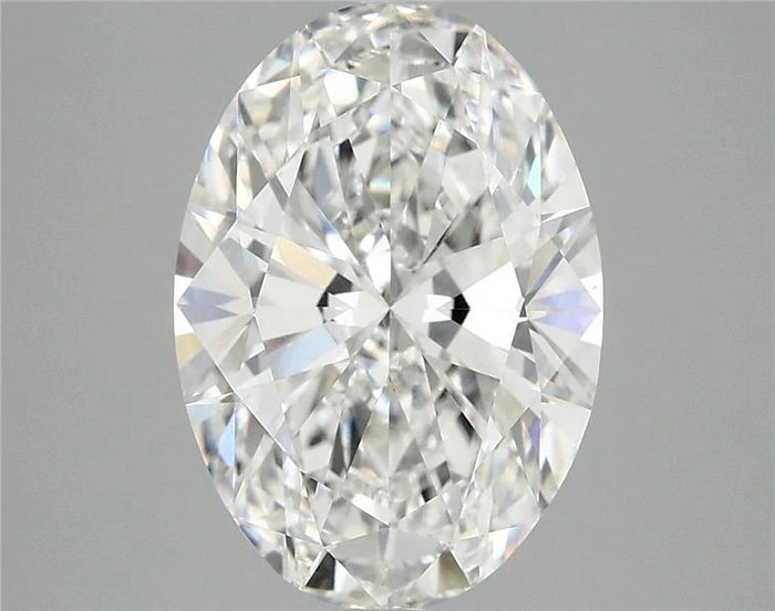 3.95 Carat · OVAL · F · VVS2 · IGI · Excellent Cut