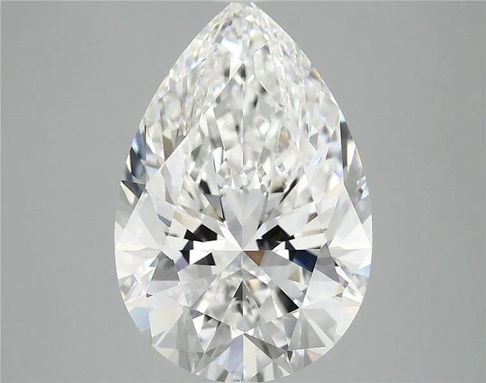 4.96 Carat · PEAR · E · VVS2 · IGI · Excellent Cut