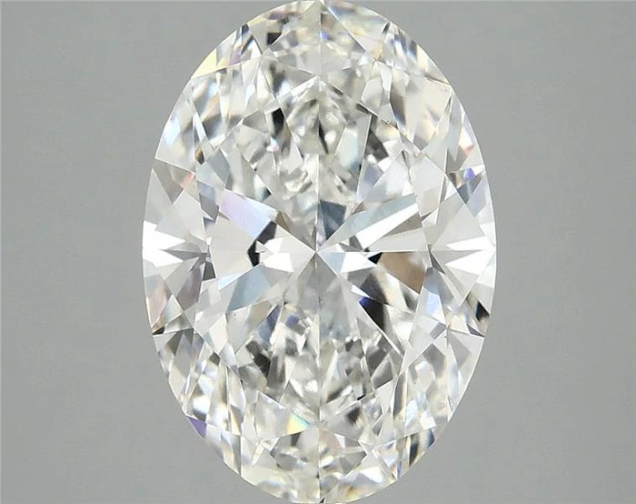 3.91 Carat · OVAL · F · VVS2 · IGI · Excellent Cut