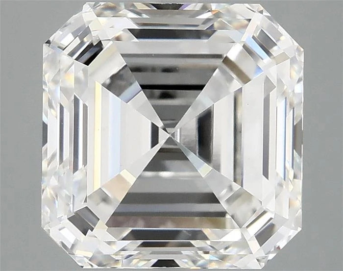 4.95 Carat · ASSCHER · F · VVS2 · IGI · Excellent Cut