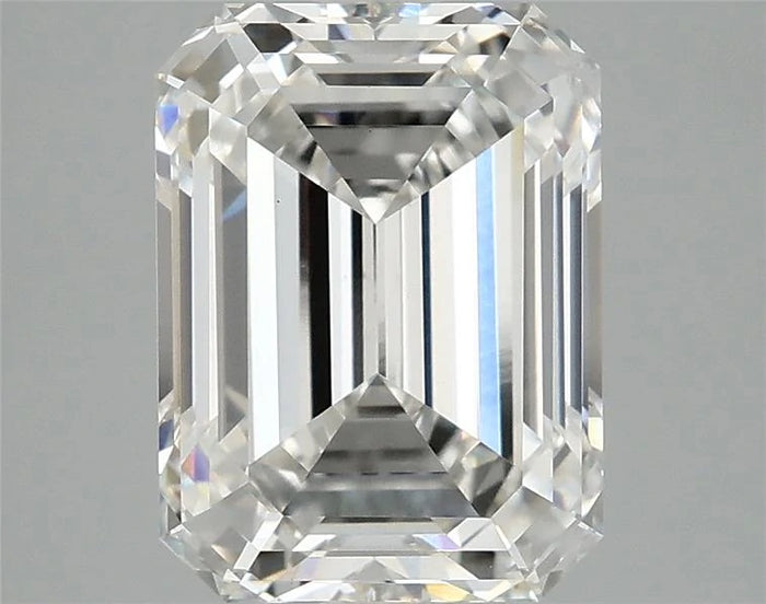 3.96 Carat · EMERALD · F · VS1 · IGI · Excellent Cut