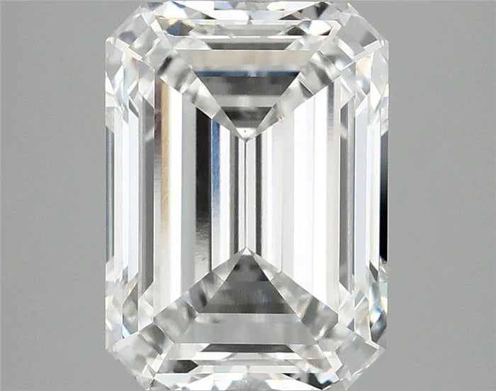 3.82 Carat · EMERALD · F · VS1 · IGI · Excellent Cut