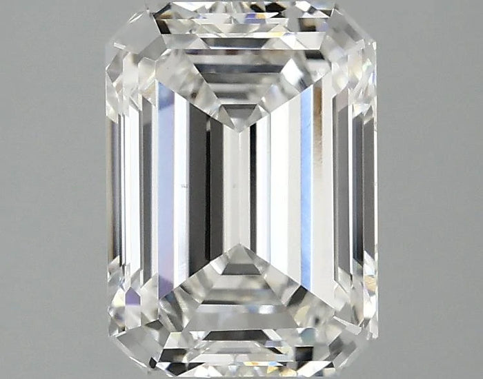 2.08 Carat · EMERALD · F · VS1 · IGI · Excellent Cut