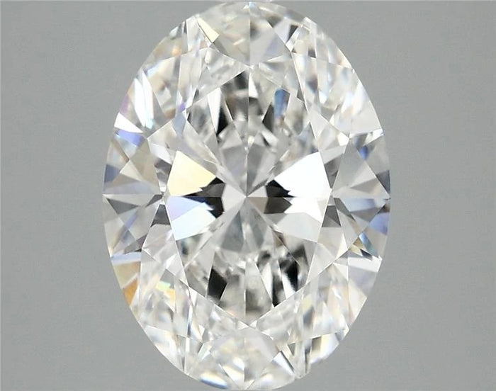 3.83 Carat · OVAL · F · VVS2 · IGI · Excellent Cut