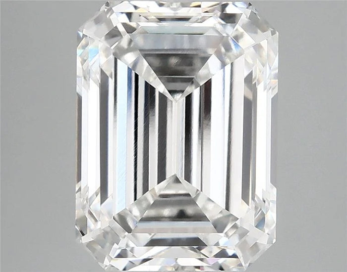 5.04 Carat · EMERALD · F · VS1 · IGI · Excellent Cut