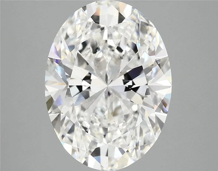 3.85 Carat · OVAL · F · VVS2 · IGI · Excellent Cut