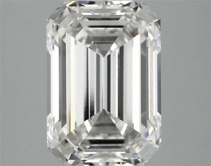 3.41 Carat · EMERALD · F · VS1 · IGI · Excellent Cut