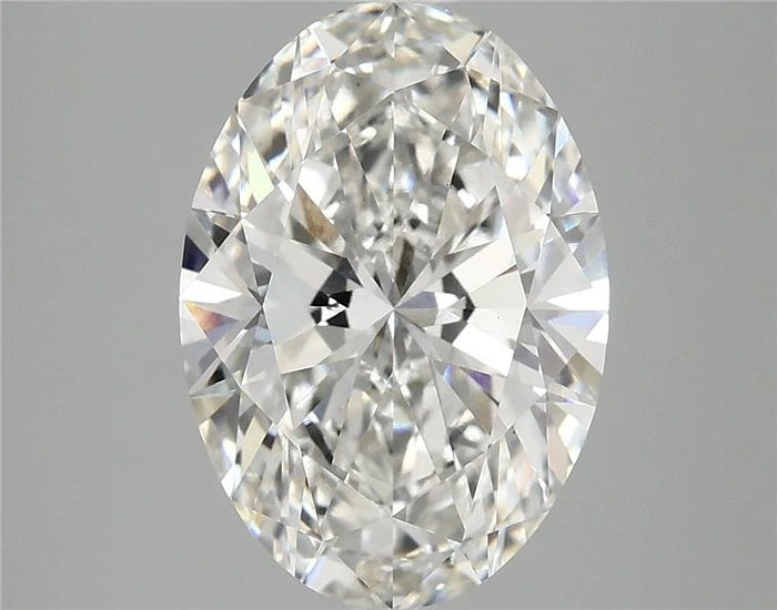 3.85 Carat · OVAL · F · VS1 · IGI · Excellent Cut