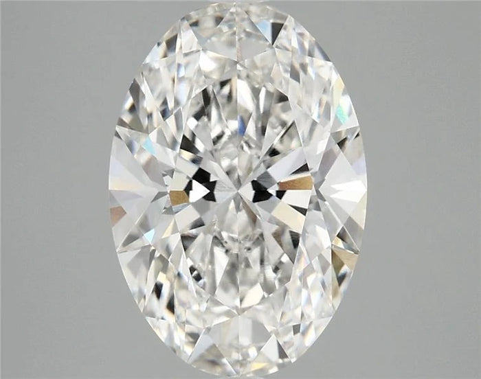 3.87 Carat · OVAL · F · VVS2 · IGI · Excellent Cut