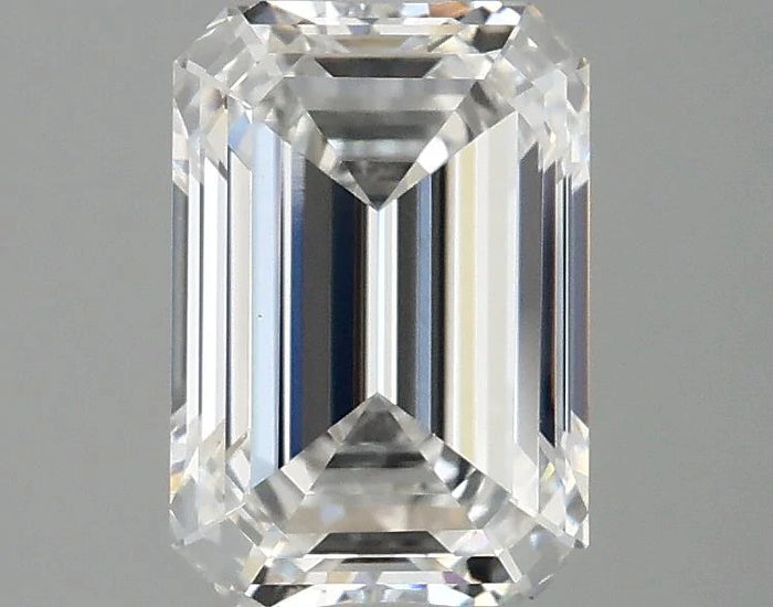 2.08 Carat · EMERALD · E · VS1 · IGI · Excellent Cut