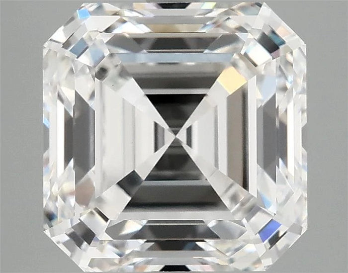 5.03 Carat · ASSCHER · F · VVS2 · IGI · Excellent Cut