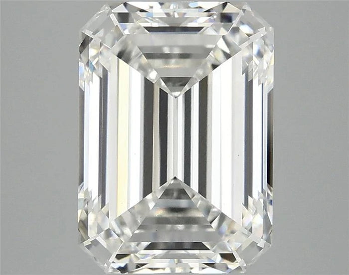 3.89 Carat · EMERALD · F · VS1 · IGI · Excellent Cut