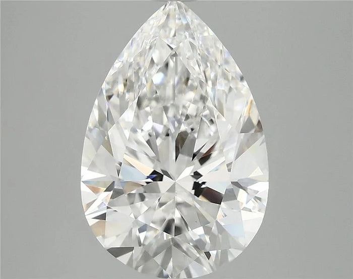 4.96 Carat · PEAR · E · VVS2 · IGI · Excellent Cut