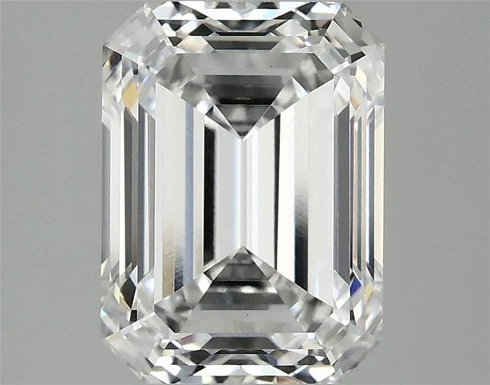 3.43 Carat · EMERALD · F · VS1 · IGI · Excellent Cut