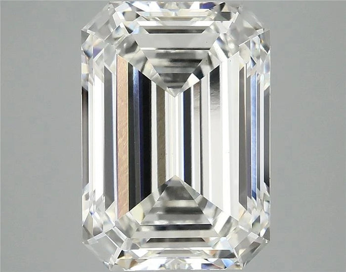 5.89 Carat · EMERALD · F · VS1 · IGI · Excellent Cut
