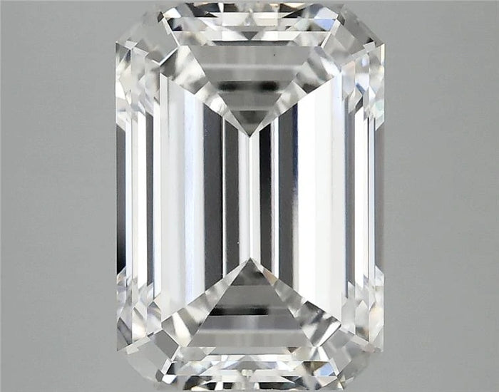 5.07 Carat · EMERALD · F · VS1 · IGI · Excellent Cut