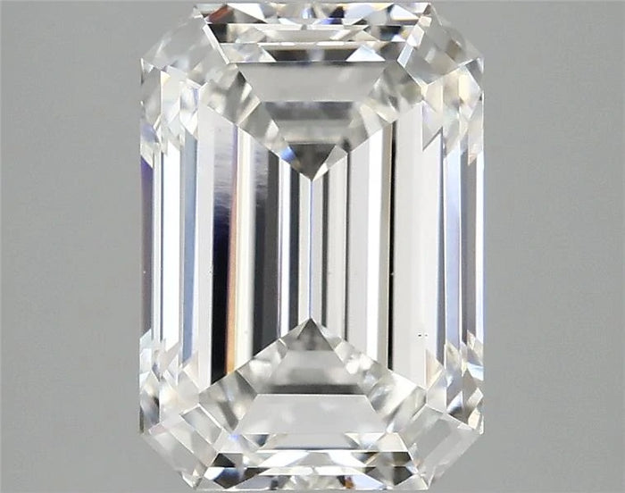 3.69 Carat · EMERALD · F · VS1 · IGI · Excellent Cut