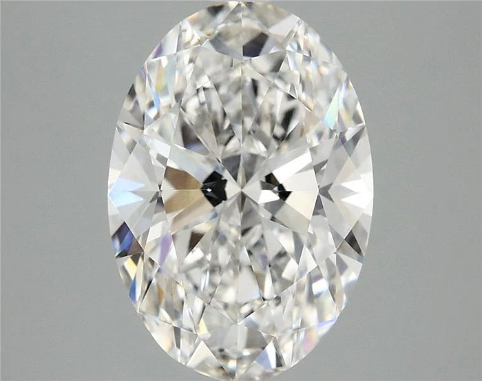 3.91 Carat · OVAL · F · VVS2 · IGI · Excellent Cut