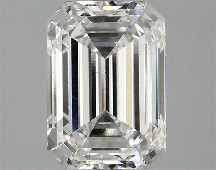 2.58 Carat · EMERALD · F · VS1 · IGI · Excellent Cut