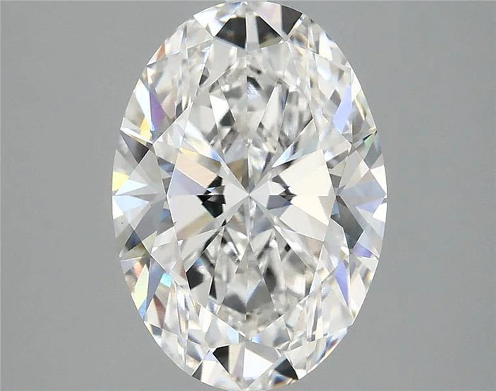 3.77 Carat · OVAL · F · VVS2 · IGI · Excellent Cut