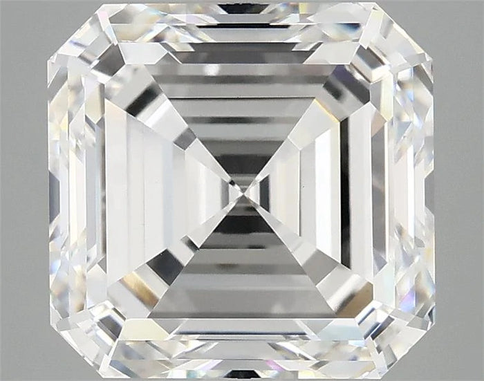 5.06 Carat · ASSCHER · F · VVS2 · IGI · Excellent Cut