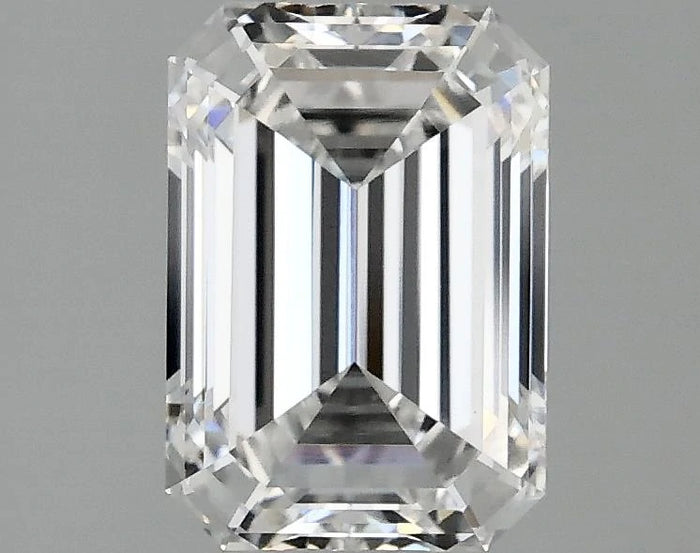 2.05 Carat · EMERALD · E · VS1 · IGI · Excellent Cut