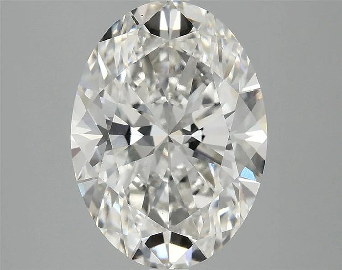 3.85 Carat · OVAL · F · VS1 · IGI · Excellent Cut