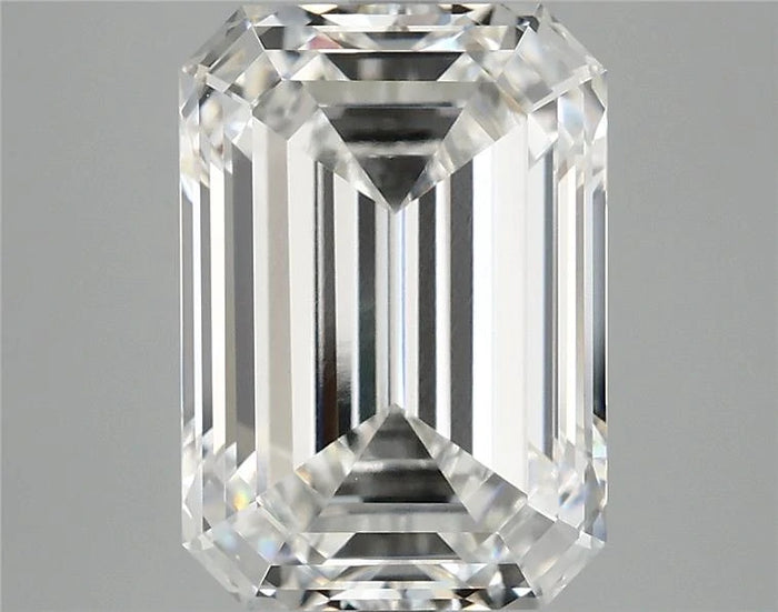 6.41 Carat · EMERALD · F · VVS2 · IGI · Excellent Cut