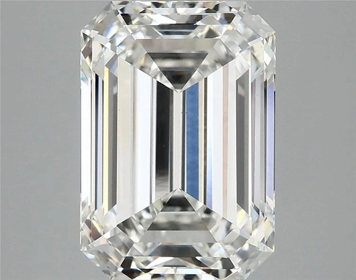 5.04 Carat · EMERALD · F · VS1 · IGI · Excellent Cut