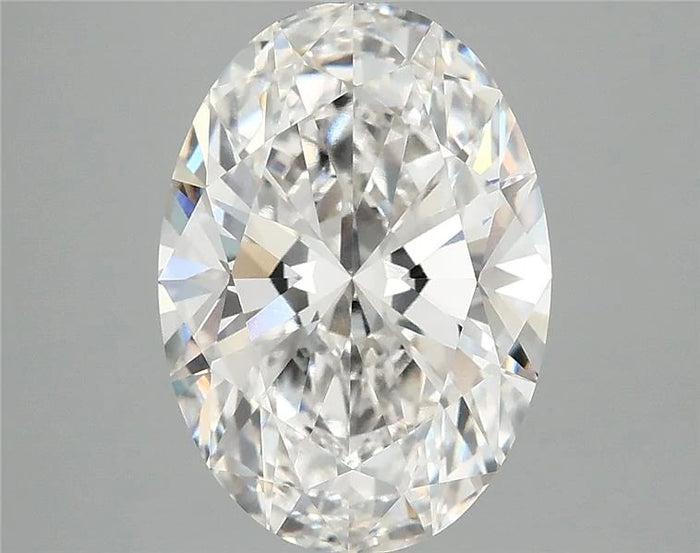 3.85 Carat · OVAL · F · VVS2 · IGI · Excellent Cut