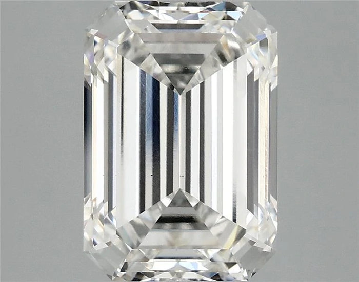 3.73 Carat · EMERALD · F · VS1 · IGI · Excellent Cut